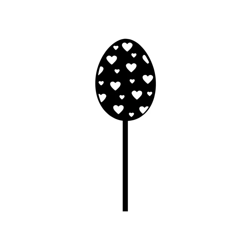 Vajíčko ze srdíčky