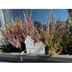 Set 5 ks - Domečky do květináčů