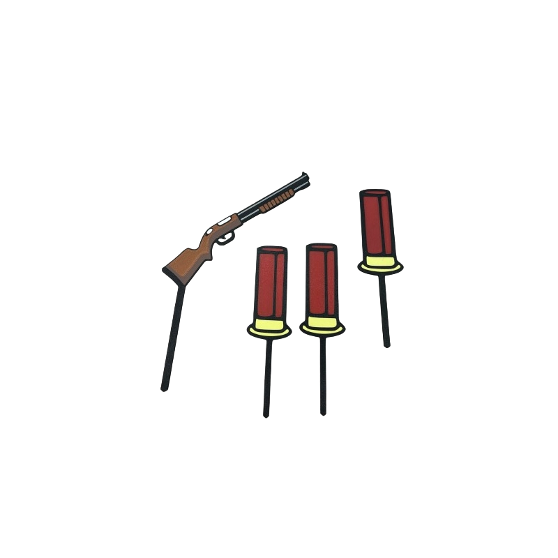 Puška + patrony set