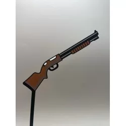 Puška + patrony set