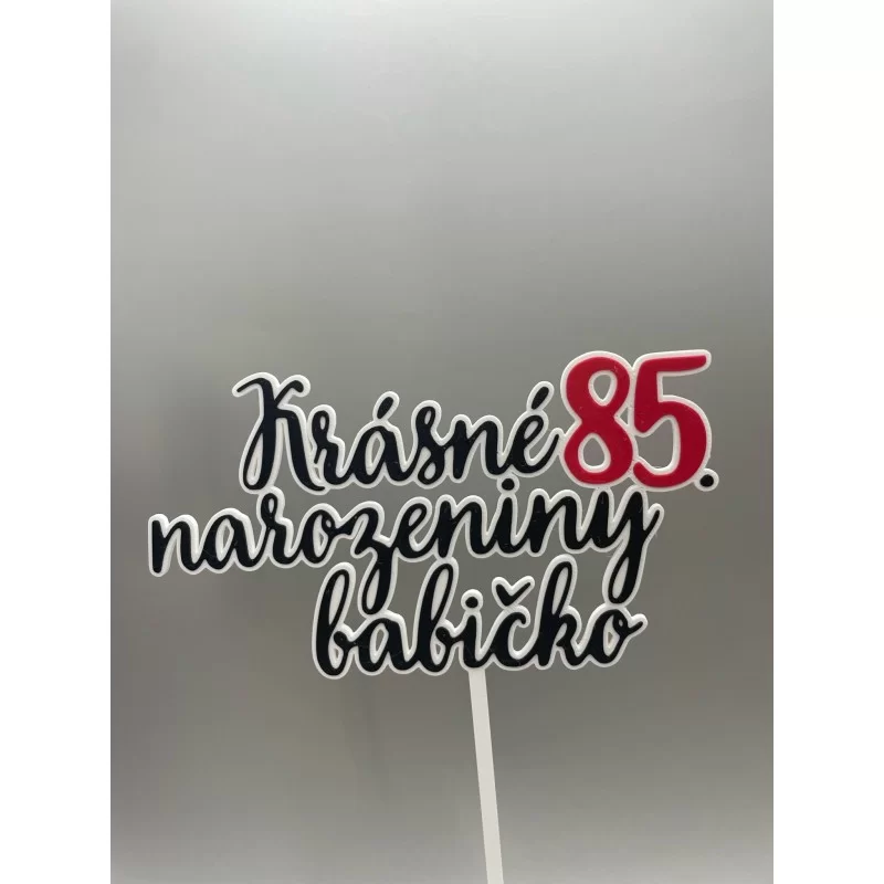 Krásné narozeniny babičko + číslo na přání