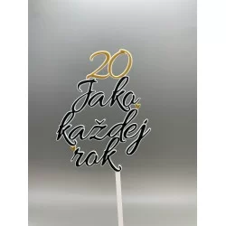 20 jako každej rok