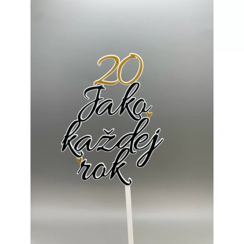 20 jako každej rok
