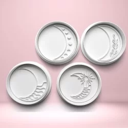 Měsíce - sada 4 ks