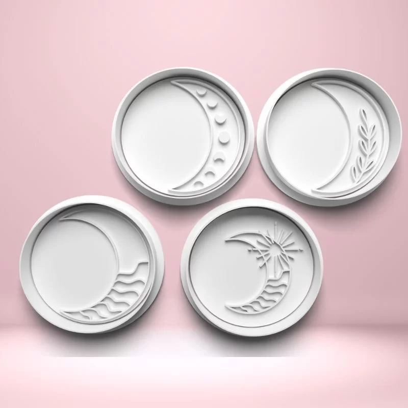 Měsíce - sada 4 ks