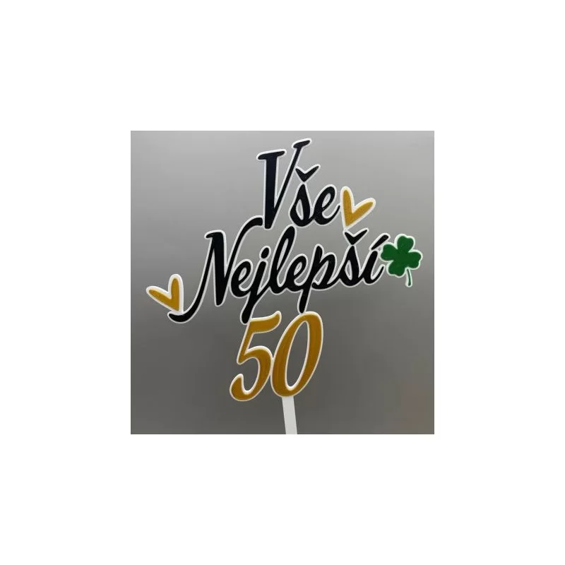 Vše Nejlepší s číslem na přání