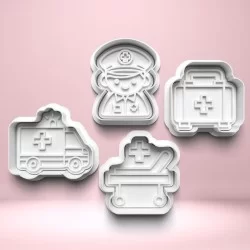 Zdravotnictví sada 4 ks