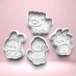 Venkovní dvor sada 4 ks