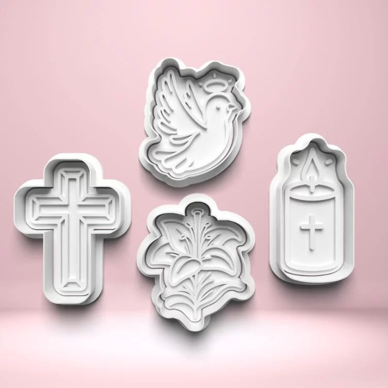 křesťanské velikonoce sada 4 ks