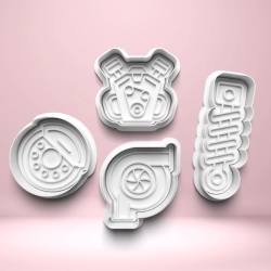 Automobilové díly - set 4 ks