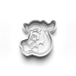 Mořské panny - set 4 ks