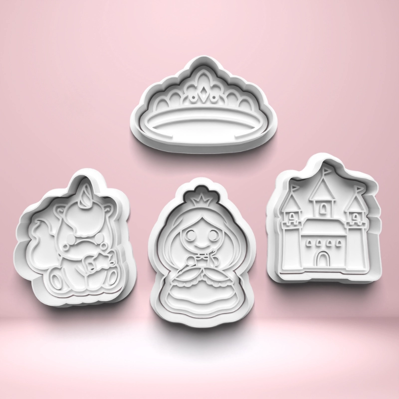 Princezna - set 4 ks