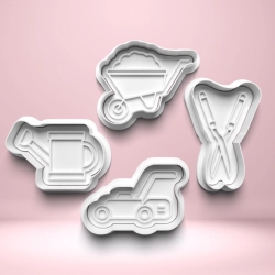 Zahradní práce - set 4 ks