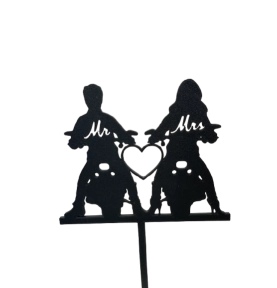 Motorkářský svatební zápich