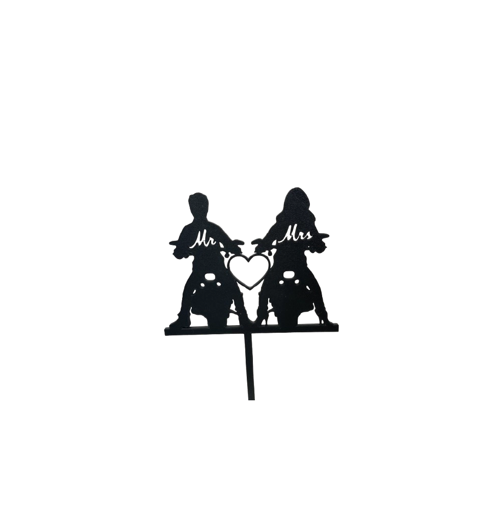 Motorkářský svatební zápich