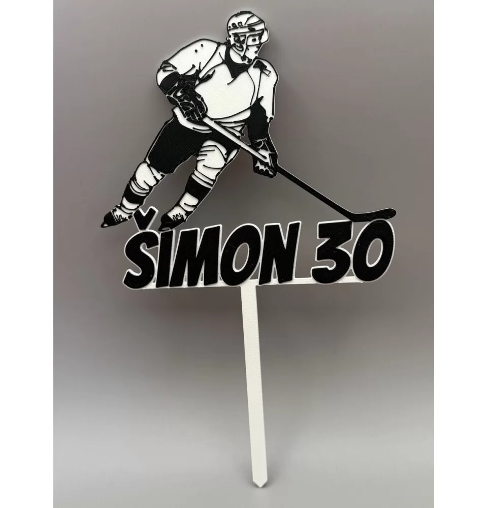 Hokejista se jménem i číslem na přání