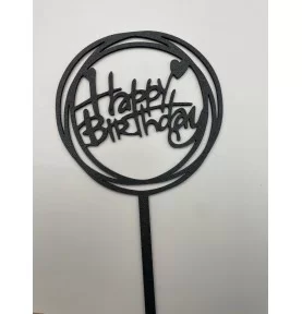 Happy Birthday v kruhu