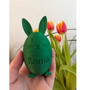 Velikonoční kinder zajíček + jméno