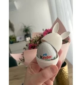 Velikonoční kinder zajíček + jméno