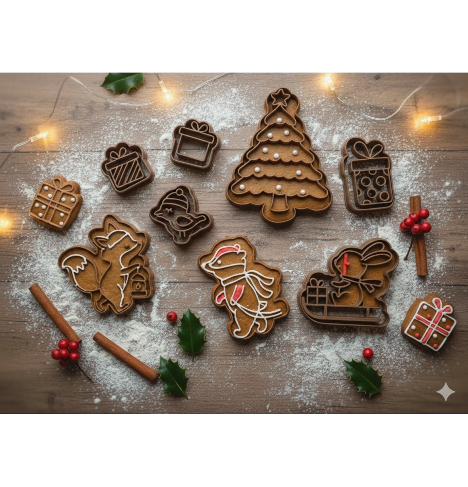 Vánoční vykrajovátka - set